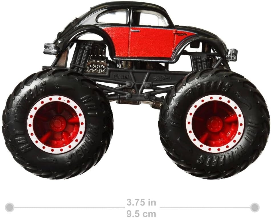 image:imageHot Wheels Toy Cars amp Monster Trucks Sharks vs Dinos Multipack with 2 Big Rigs 2 164 Scale Monster Trucks amp 2 164 Scale Hot Wheels VehiclesEpic 4Pack