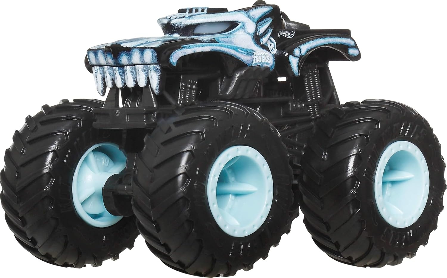 image:imageHot Wheels Toy Cars amp Monster Trucks Sharks vs Dinos Multipack with 2 Big Rigs 2 164 Scale Monster Trucks amp 2 164 Scale Hot Wheels VehiclesXRay 4Pack