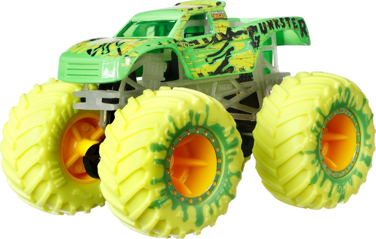 image:imageHot Wheels Toy Monster Trucks 10Pack of GlowintheDark 164 Scale Vehicles GITD Set of 5 Trucks amp 5 Cars Play Vehicles for Kids amp Collectors