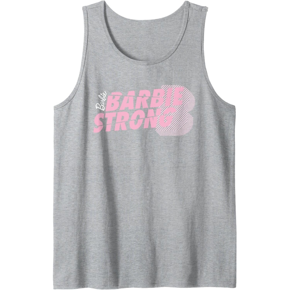 imageBarbie Barbie Strong Tank TopHeather Grey