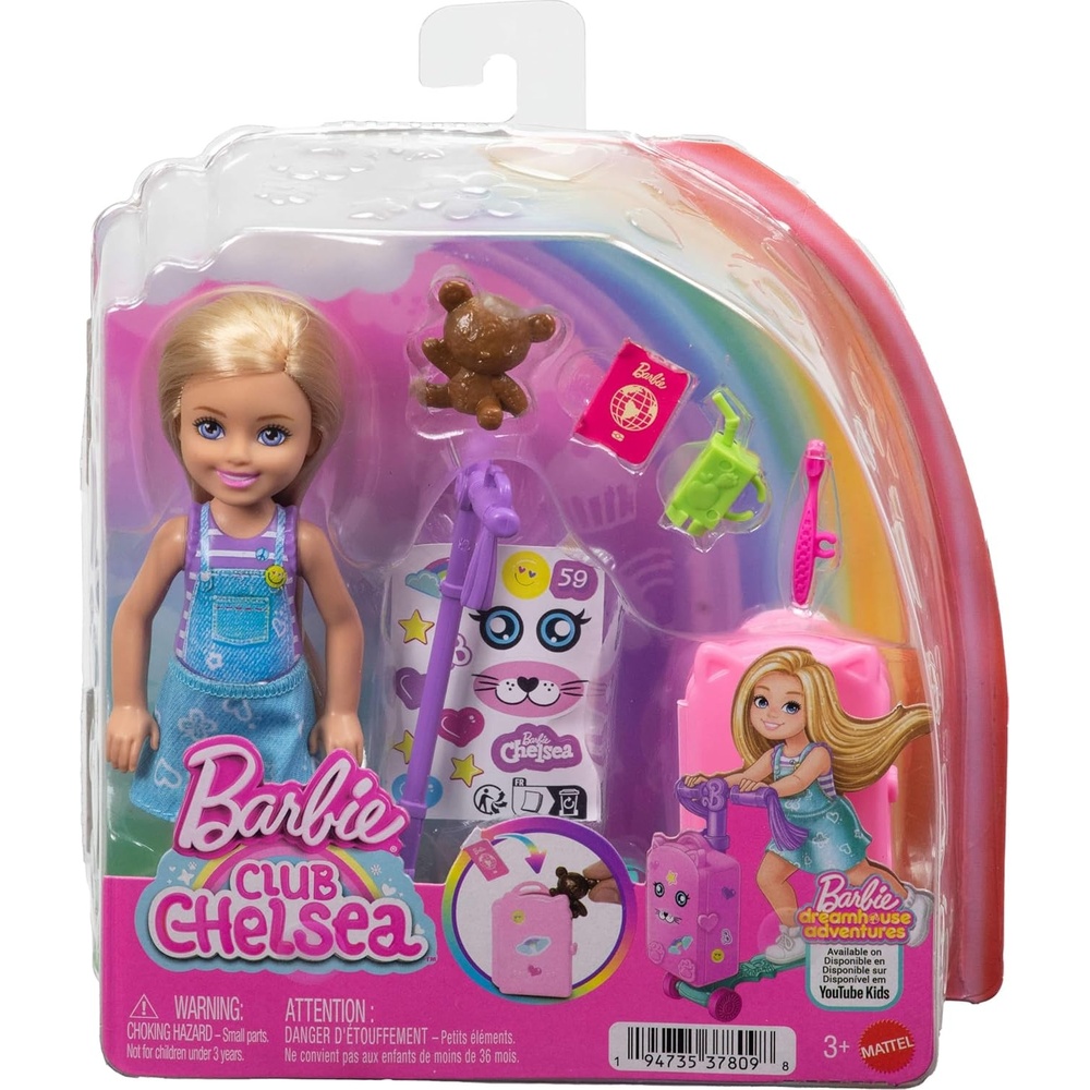 imageBarbie Club Chelsea Doll amp Accessories