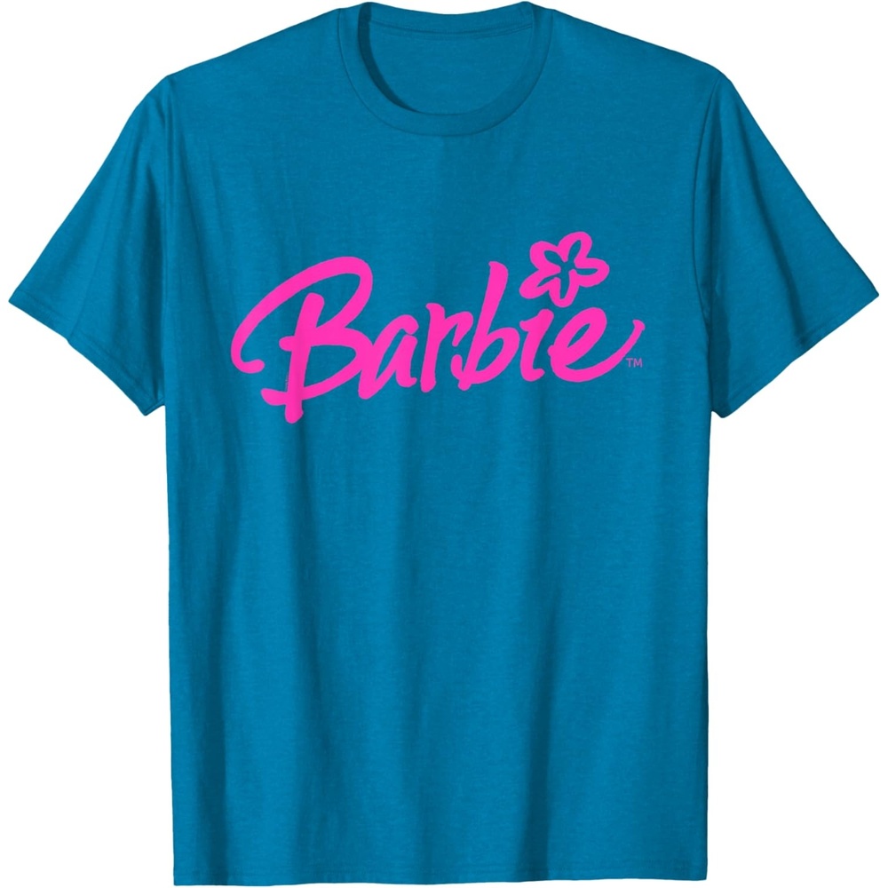imageBarbie Y2K Logo TShirtSapphire Blue