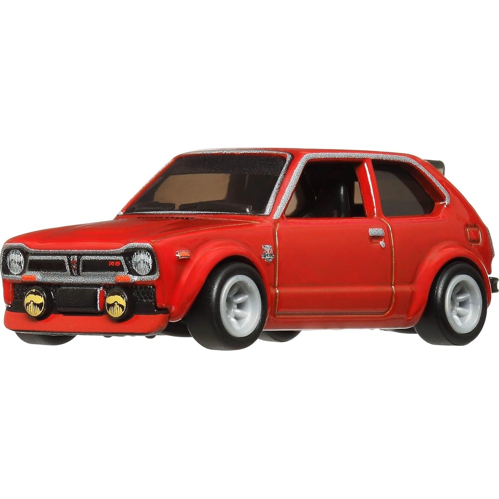 image:imageHot Wheels Premium Car Culture Collectible Toy Car 164 Scale DieCast 73 Honda Civic Custom Japan Historics 4 Vehicle with Real Riders Tires