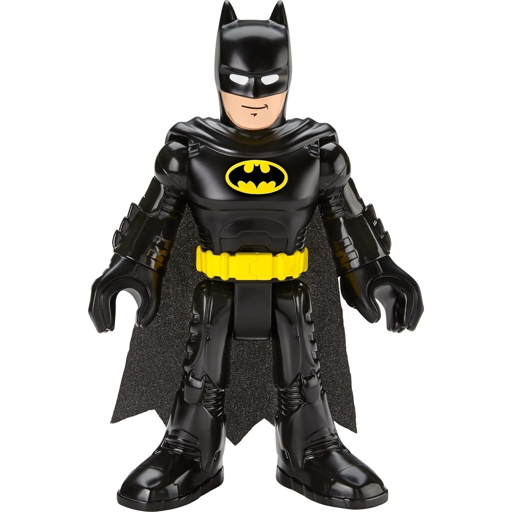 image:imageImaginext DC Super Friends Batman XL Toy 10in Figure with Fabric Cape for Preschool Kids Ages 3 Years