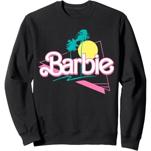 Barbie 90’s Retro Logo Sweatshirt(Black)