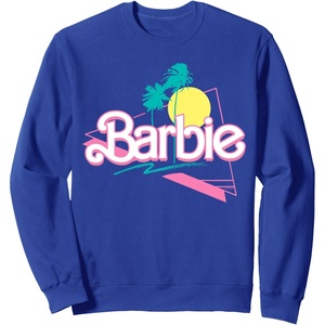 Barbie 90’s Retro Logo Sweatshirt(Royal Blue)