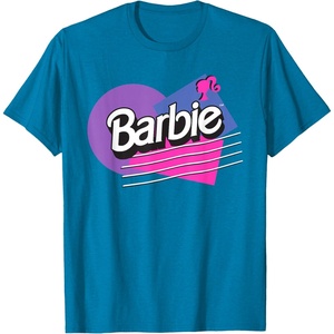 Barbie Retro Logo T-Shirt(Sapphire Blue)