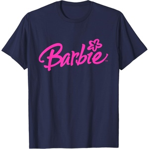 Barbie Y2K Logo T-Shirt(Navy Blue)
