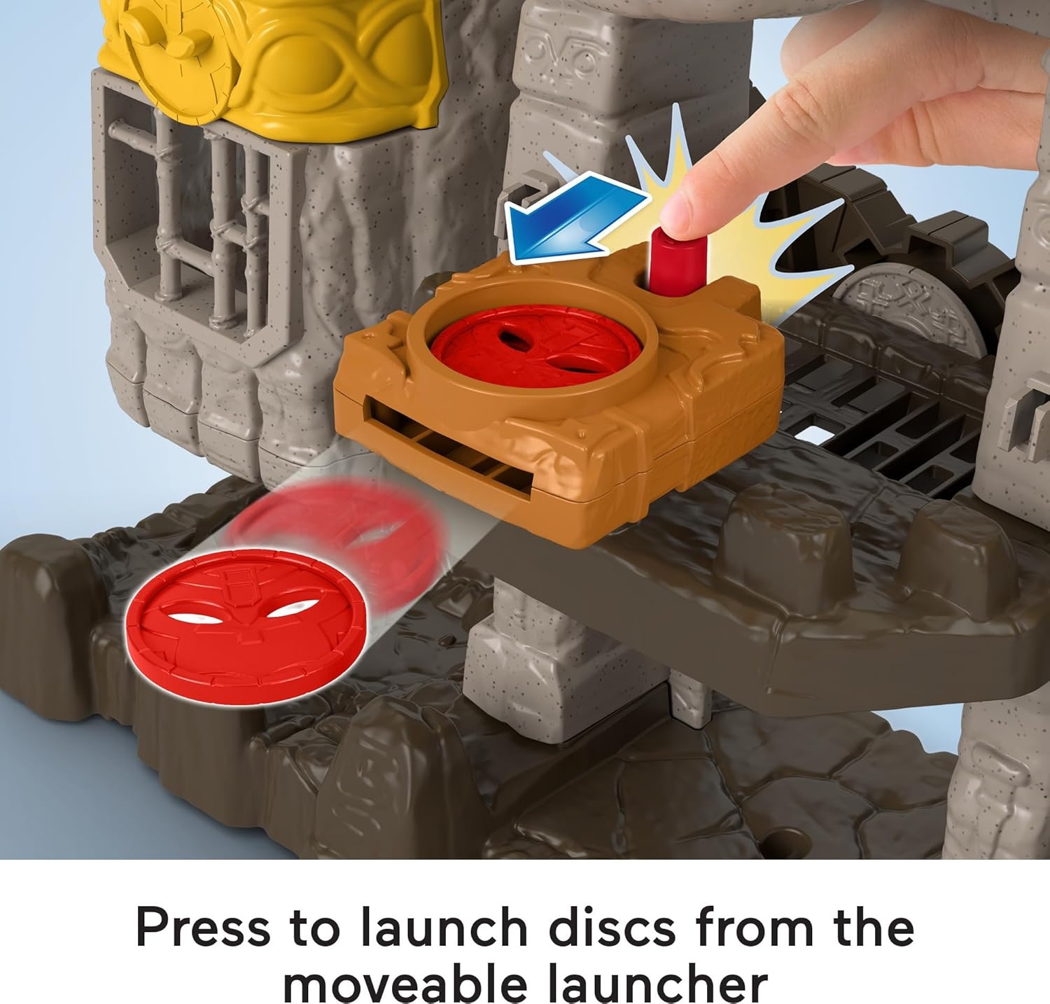 image:imageFisherPrice Imaginext Preschool Toy Gorilla Fortress Playset with Poseable Figures amp Accessories for Pretend Play Ages 3 YearsGorilla Fortress