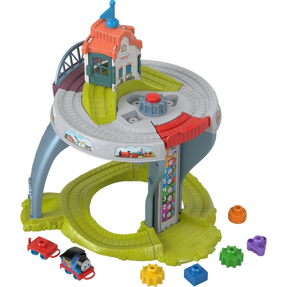 image:imageThomas amp Friends Toddler Toy My First Train Table with Track Cargo Stacking amp Fine Motor Activities for Kids Ages 18 MonthsCarlito